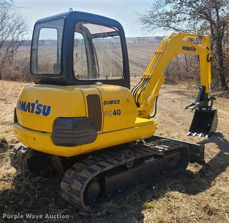 komatsu household mini excavator for sale|komatsu pc 40 mini excavators.